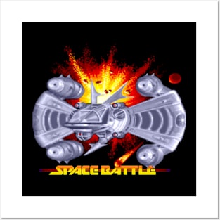 Space Battle Posters and Art